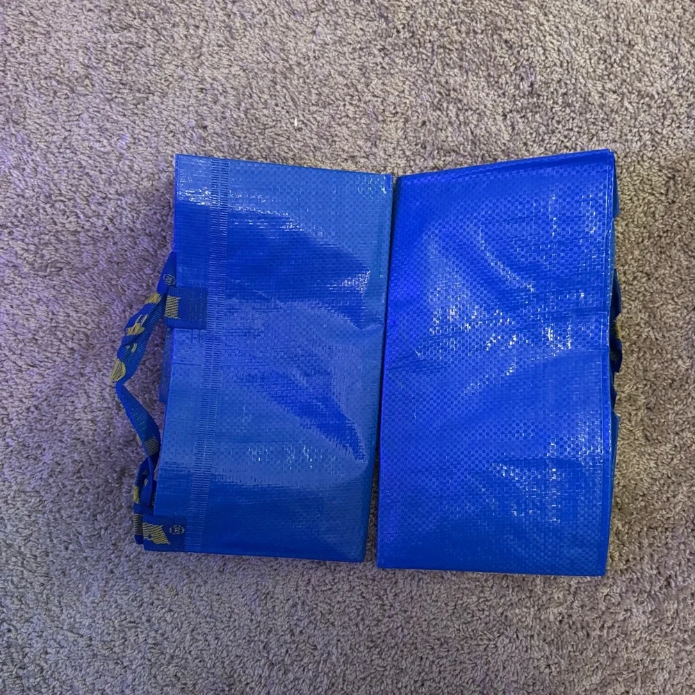 Two Large IKEA reusable bags